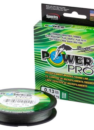 Шнур power pro (moss green) 275m 0.19mm 28.6lb/13.0kg