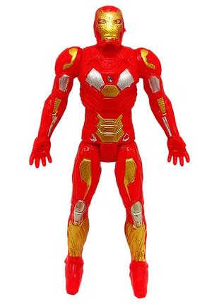 Фігурка героя "iron man" 1581-81c(iron man) 16 см, світло