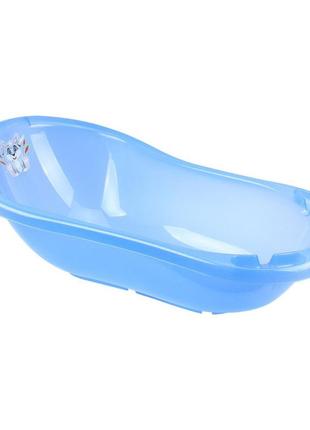 Дитяча ванночка для купання 8423txk блакитна