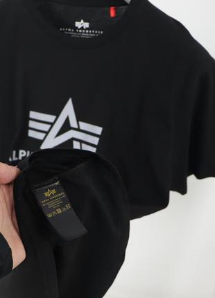 Чоловіча футболка alpha industries7 фото