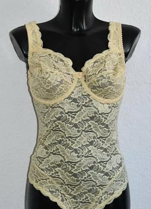 Мереживний боді та майка
