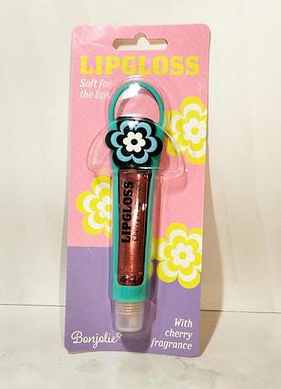 Детский блеск для губ цветочек lip gloss15 мл.