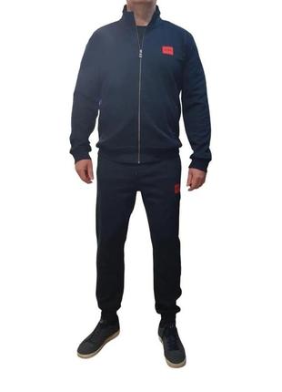 Костюм спортивний чоловічий boss hb-7183 dark blue 2xl