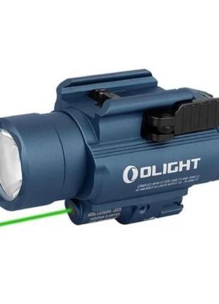 Ліхтар olight baldr pro midnight blue. зелений лцв