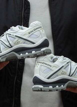 Кроссовки salomon xt-quest white black grey 3