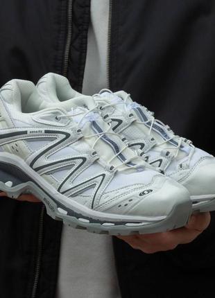 Кроссовки salomon xt-quest white black grey 4