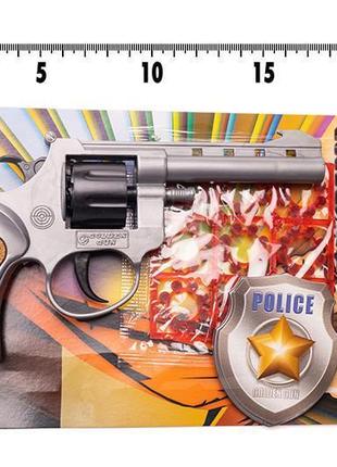 Іграшковий револьвер "mr. k" golden gun 237gg з пістонами