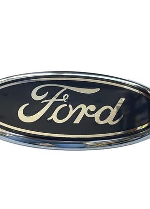 Эмблема крышки  багажника bsg  ford focus 14,5х6 см