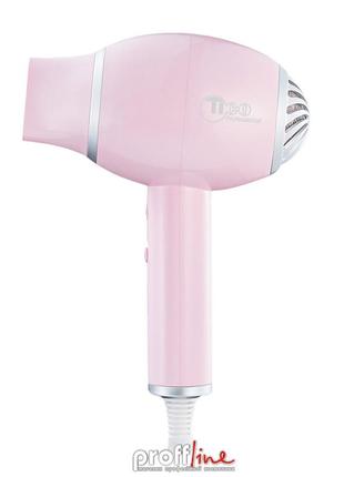 Фен для волосся з іонізацією tico professional glamour magic ion 1200 вт перлово-рожевий (100319)