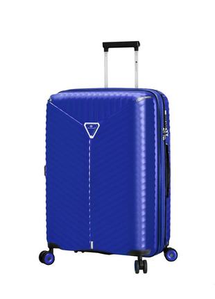 Чемодан snowball 05103 синий комплект чемоданов