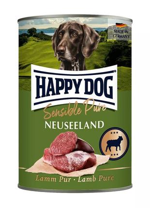 Happy dog вологий корм для собак з ягням sens pure lamm (хэппи дог) 800 г