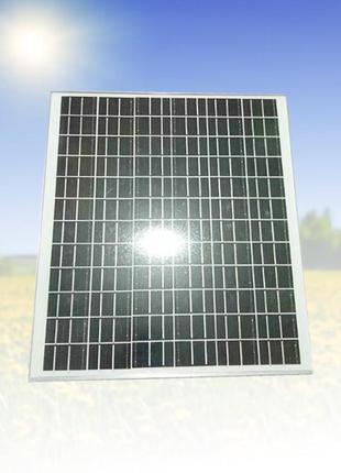 Сонячна панель 18v20w розмір 295х430х17 мм solar panel