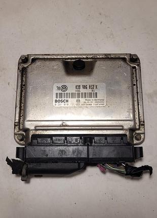 Блок управління двигуном volkswagen golf 4, bora, skoda octavia audi a3, 1.9tdi(038906012k)