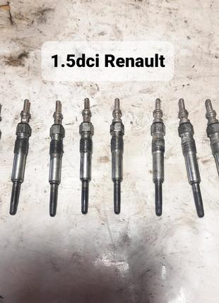 Свечи накала 1.5dci renault