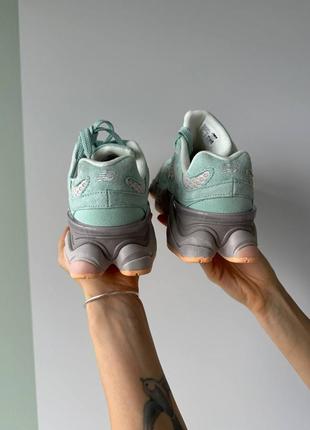 Жіночі кросівки new balance 9060 mint green4 фото