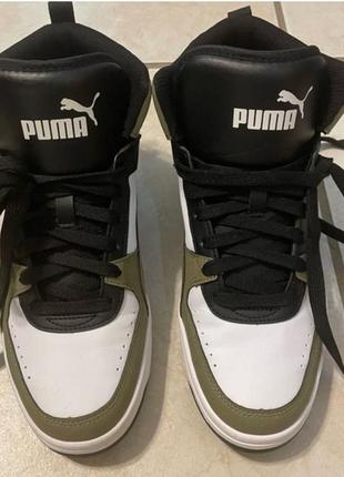 Р. 38 высокие кроссовки кеды puma rebound joy sneakers jr8 фото