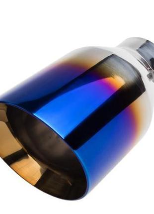 Насадка на глушитель vitol нг-1017-bl d 76 мм с нержавейки