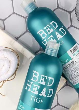 Зволожуючий кондиціонер для сухого пошкодженого волосся tigi bed head urban antidotes recovery conditioner 750 мл3 фото