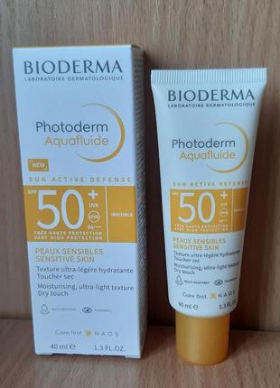 Bioderma photoderm aquafluide -сонцезахисний флюїд spf50+