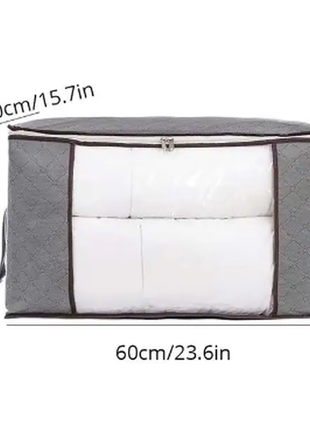 Большая сумка-органайзер для одеял,постильного белья.2 фото