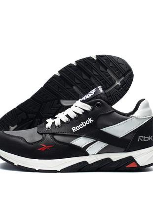 Подростковые кожаные кроссовки reebok