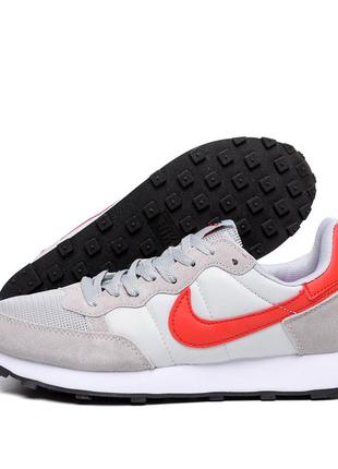 Мужские кроссовки сетка nike grey