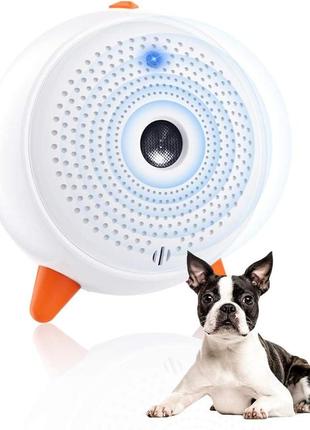 Устройство для борьбы с лаем utrasonic dog barking deterrent 15m для внутреннего и наружного использования