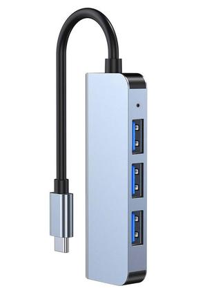 Концентратор rs05 з usb type c для чотирьох найкраща ціна на pokuponline