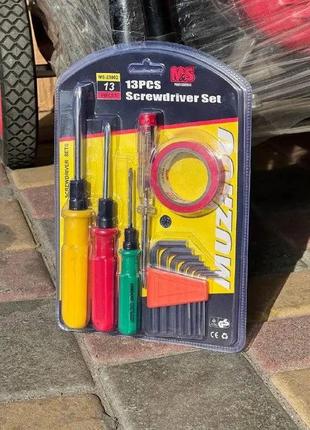 Набір викруток 13 в 1 screwdriver set 444 and