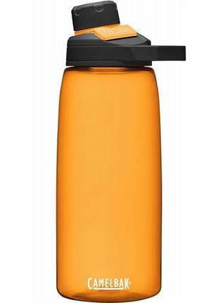Спортивна фляга з магнітною кришкою camelbak tritan renew chute mag 1l (колір sunset orange)