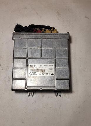 Блок управления двигателем audi a4 b5 1.8i (8d0907557c)