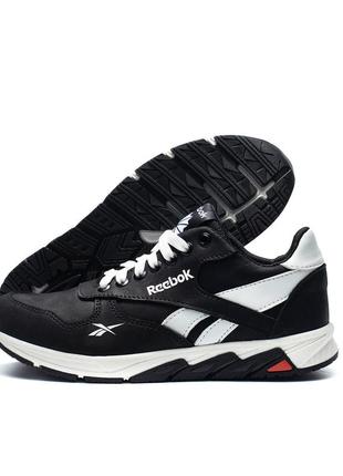 Подростковые кожаные кроссовки reebok