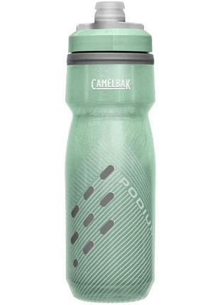 Пляшка велосипедна camelbak podium chill 620ml (колір sage perforated)