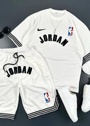 Комплект шорти + футболка jordan1 фото