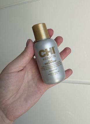 Рідкий шовк для волосся chi keratin silk infusion