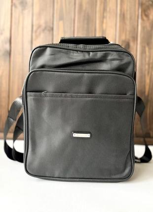 Мужская сумка через плечо текстильная,сумка планшетка тканевая мужская,барсетка сумка через плечо