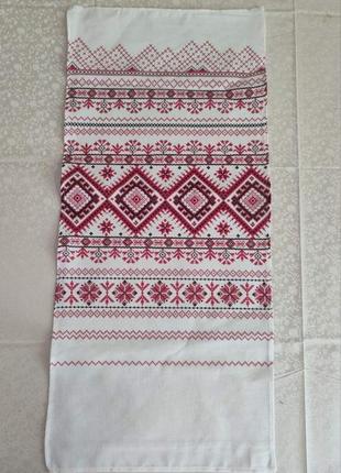 Натуральний український патріотичний льняний рушник 32*72. є кольори❤️
