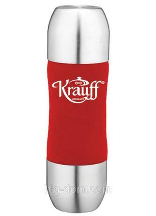 Термос krauff etna red 750 мл.
