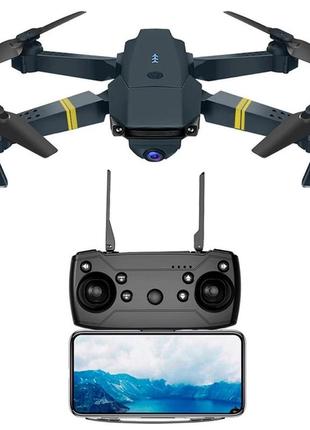 Квадрокоптер eachine е58 wifi 4к камерою з барометром + 15 хв. польоту + кейс