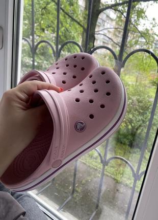 🔥 crocs crocband pearl w86 фото