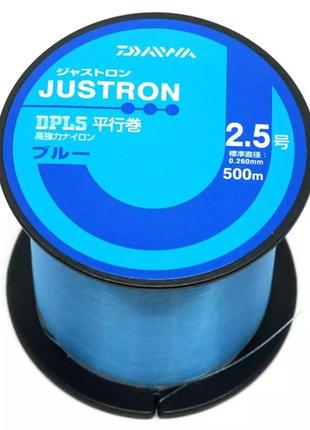 Леска daiwa justron dpls bl 500m 0.26mm #2.5