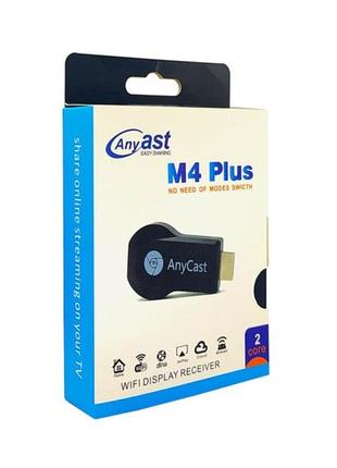 Медіаплеєр anycast m4 plus tv stick