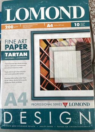 Lomond tartan матовий папір з оригінальною поверхнею