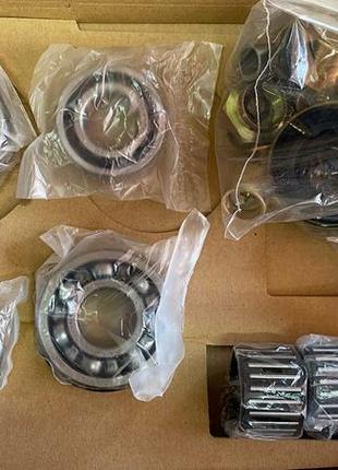Комплект подшипников кпп ваз 2108 2109 21099 2113 2114 2115 ссд(+сальники, прокладки, шайбы)