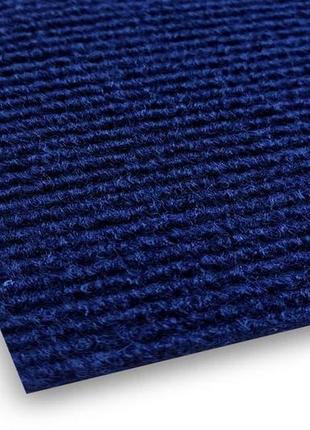 Самоклеюча плитка під ковролін синя 300х300х4мм sw-00001419