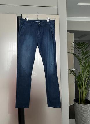 Нові чоловічі джинси guess skinny розмір 33 (наш l)5 фото