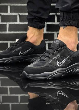 Найки мужские кроссовки для парня nike air zoom black черные dobuy найки чоловічі кросівки для хлопця nike air