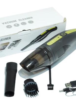 Портативний акумуляторний пилосос ukc car vacuum cleaner hy052 фото