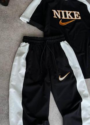 Nike костюмы спортивный костюм найк оригинал брендовий спортивный костюм nike летний костюм nike6 фото