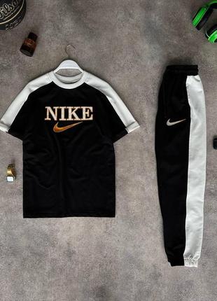 Nike костюмы спортивный костюм найк оригинал брендовий спортивный костюм nike летний костюм nike7 фото